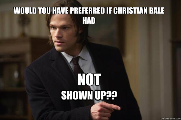 Christian bale dating meme