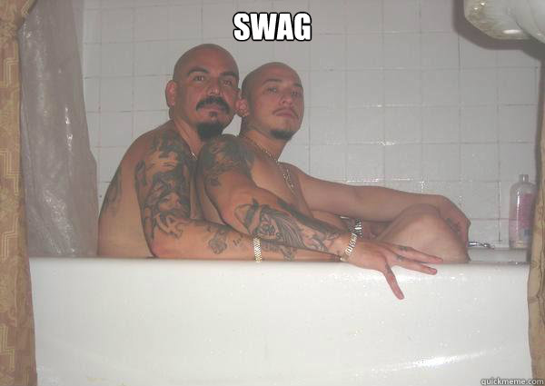 SWAG   Homies in the tub