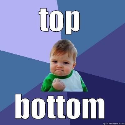 TOP BOTTOM Success Kid