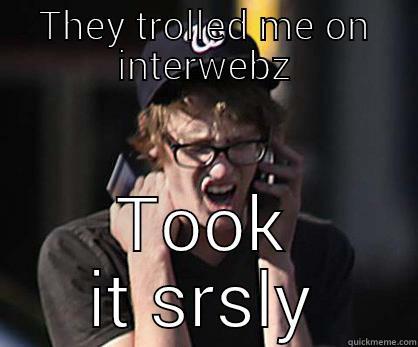 THEY TROLLED ME ON INTERWEBZ TOOK IT SRSLY Sad Hipster