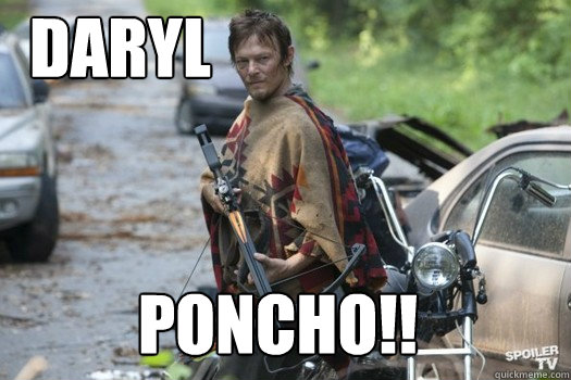 daryl poncho!! - daryl poncho!!  Daryl Dixon Poncho Walking Dead