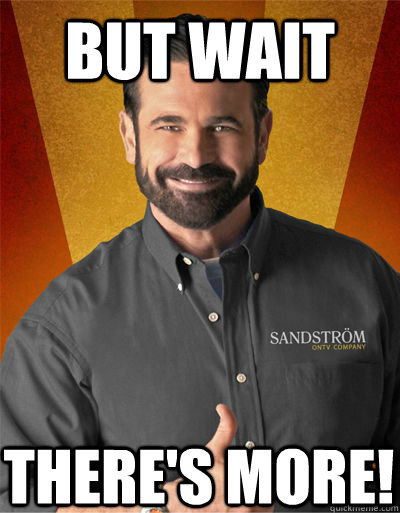 But wait There's more!  Billy Mays