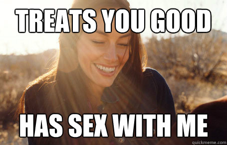Treats you good Has sex with me  Awesome Girlfriend Alice
