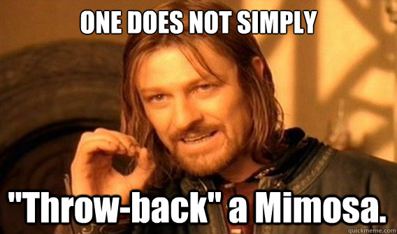 ONE DOES NOT SIMPLY 