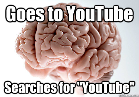 Goes to YouTube Searches for 