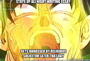 How to write an essay the night before it's due image