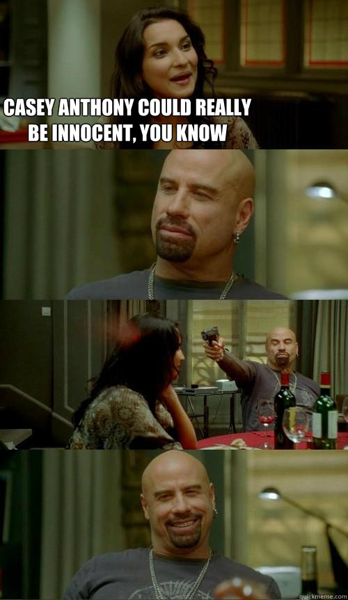 casey anthony could really be innocent, you know   Skinhead John