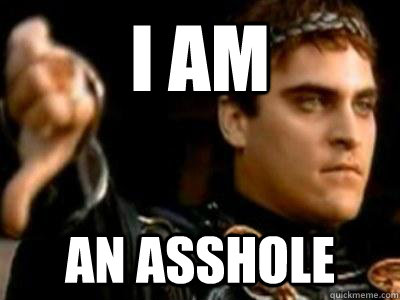 I am an asshole  Downvoting Roman