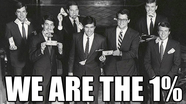 we are the 1% - we are the 1%  Misc