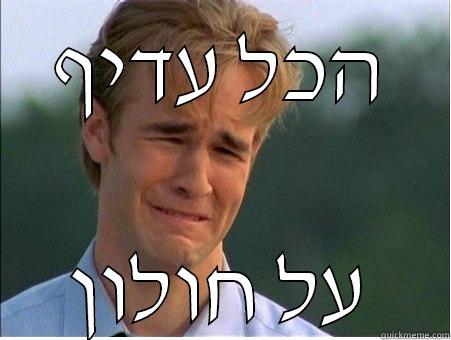הכל עדיף על חולון 1990s Problems