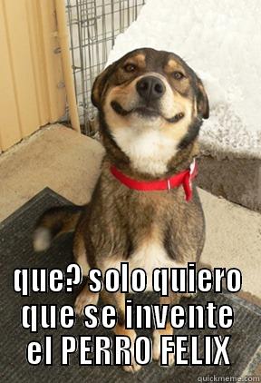  QUE? SOLO QUIERO QUE SE INVENTE EL PERRO FELIX Good Dog Greg