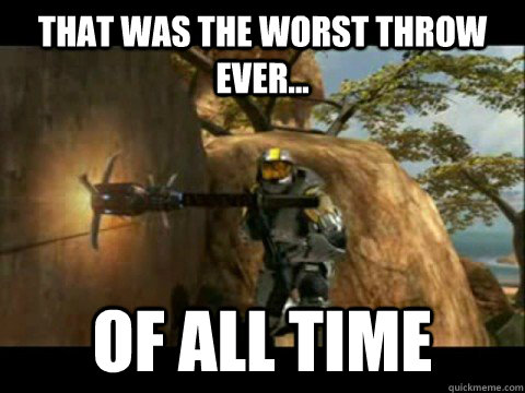 that was the worst throw ever... of all time - that was the worst throw ever... of all time  Worst Of All Time