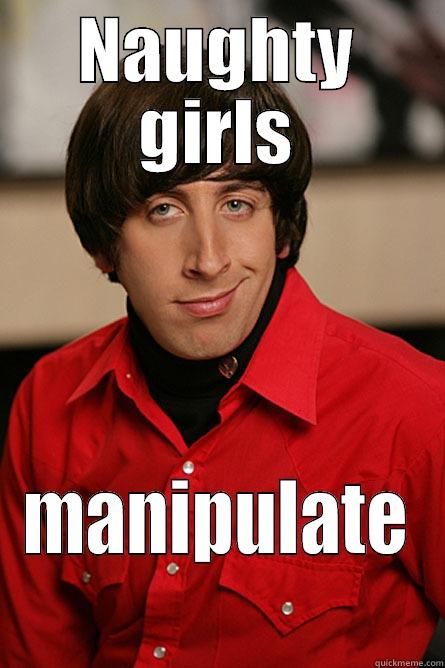 NAUGHTY GIRLS MANIPULATE Pickup Line Scientist
