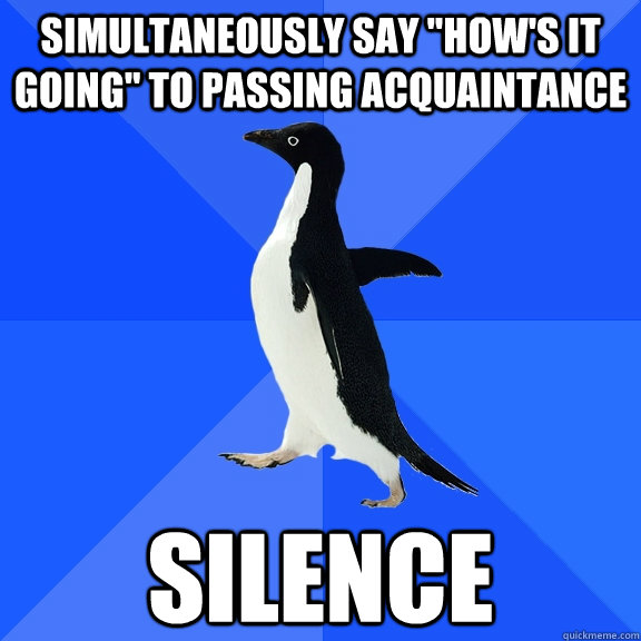 Simultaneously say 