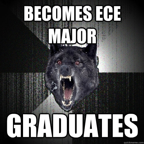 becomes ECE major graduates  Insanity Wolf