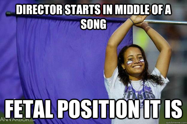 Director Starts In middle of a song Fetal Position it is - Director Starts In middle of a song Fetal Position it is  Misc