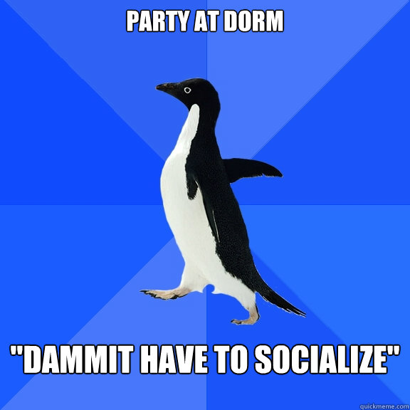 party at dorm 