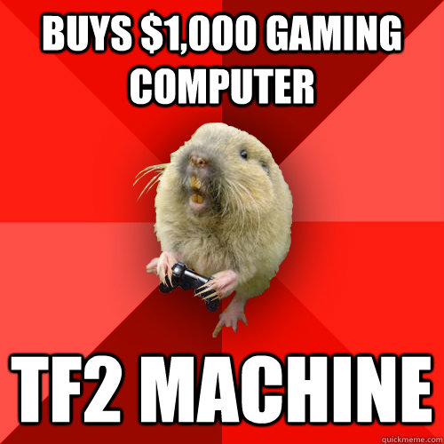 buys $1,000 gaming computer tf2 machine   Gaming Gopher