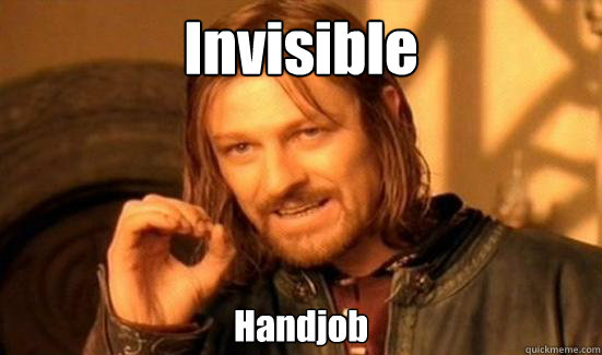 Invisible Handjob  Boromir