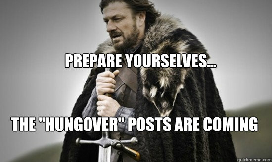 Prepare yourselves... the 