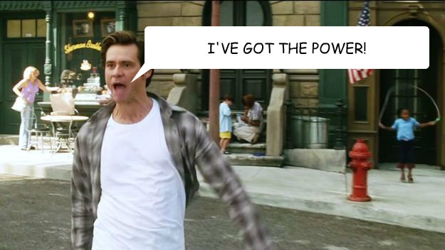 I'VE GOT THE POWER! - I'VE GOT THE POWER!  Jim Carrey