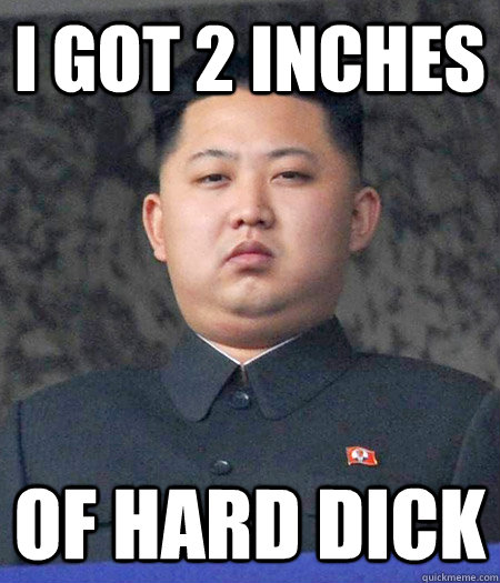 I got 2 inches of hard dick  Chubby Kim