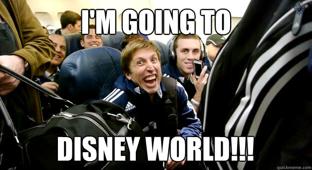 I'm going to  Disney world!!! - I'm going to  Disney world!!!  Klazura Whitecaps