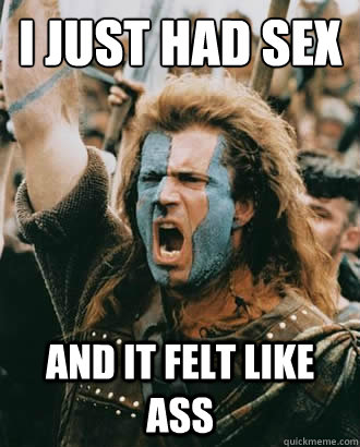 i just had sex and it felt like ass - i just had sex and it felt like ass  SOPA Opposer