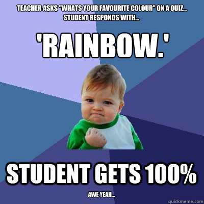 Teacher asks 