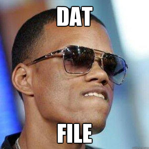 dat file  Dat Ass