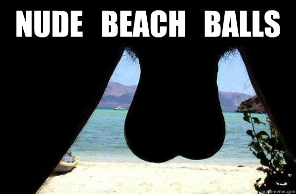 nude   beach   balls  Nude Beach Balls