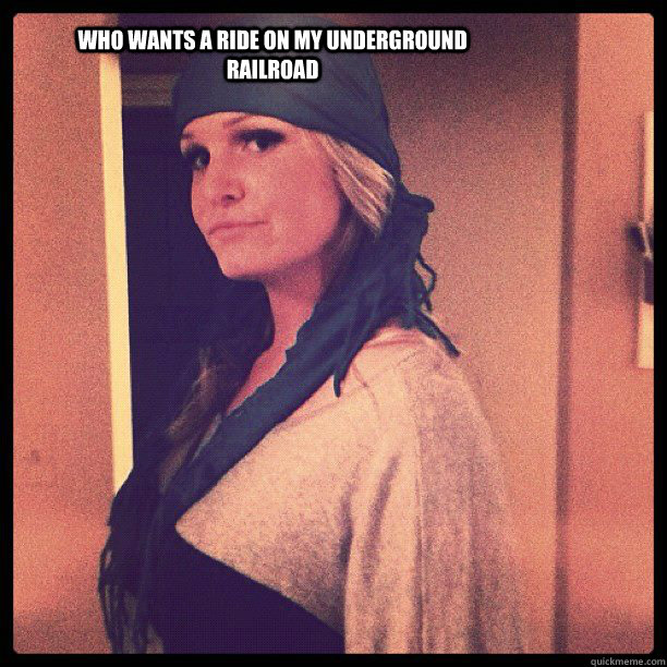 Who wants a ride on my underground railroad - Who wants a ride on my underground railroad  lagreid