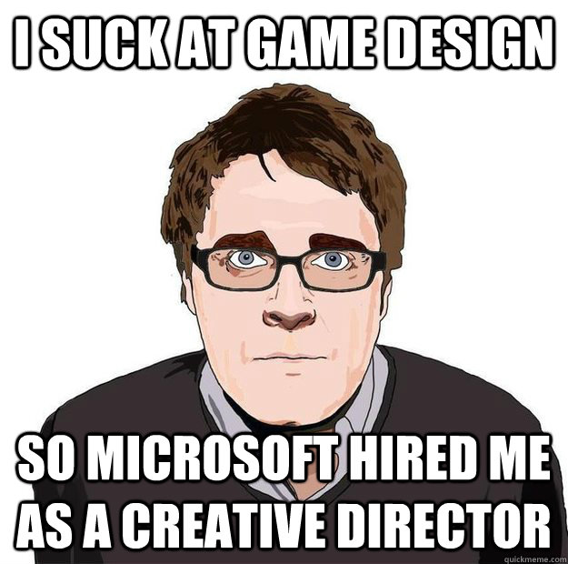 I suck at game design so Microsoft hired me as a Creative Director - I suck at game design so Microsoft hired me as a Creative Director  Always Online Adam Orth