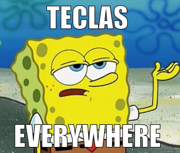 TECLAS EVERYWHERE Tough Spongebob