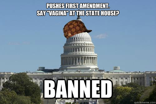 Pushes first amendment.
Say 
