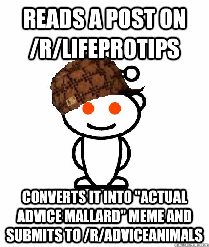 Reads a post on /r/lifeprotips converts it into 