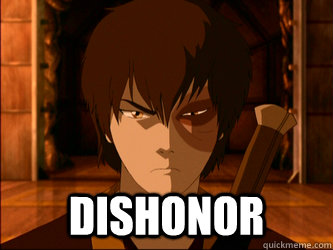  DISHONOR -  DISHONOR  joker zuko