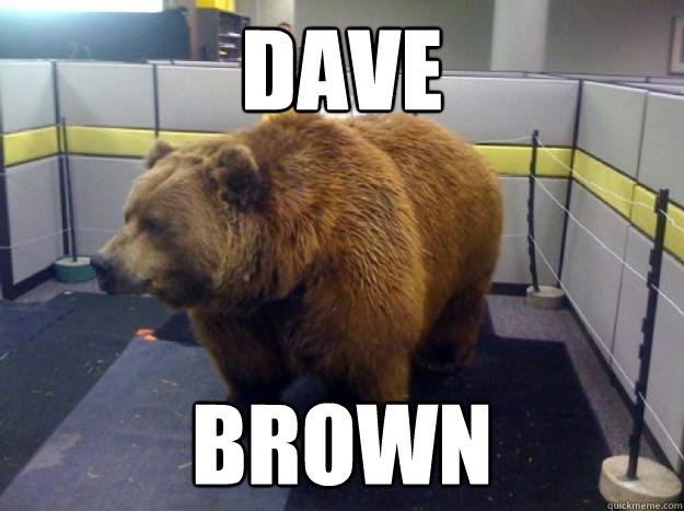 Dave Brown  Office Grizzly