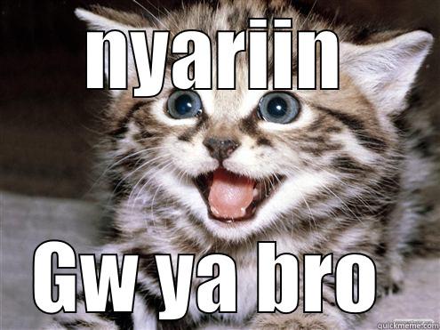 Create Meme - NYARIIN GW YA BRO  Misc