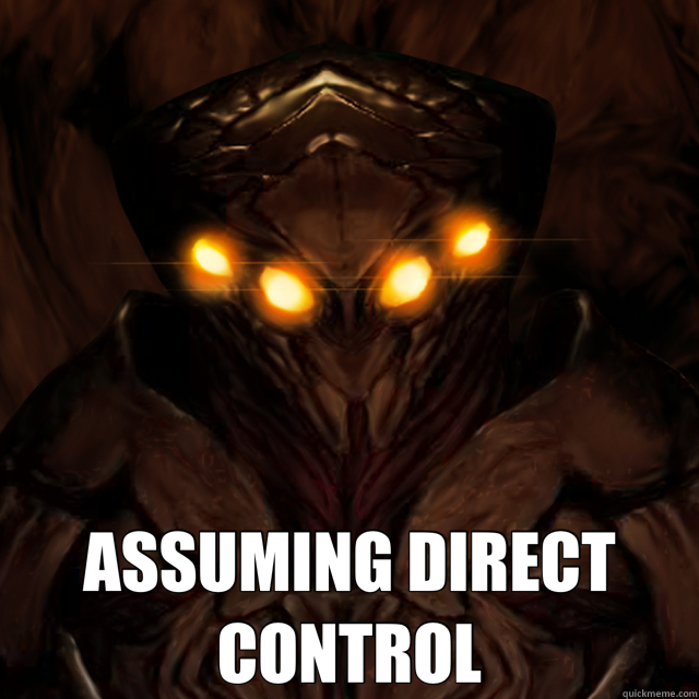  ASSUMING DIRECT CONTROL  