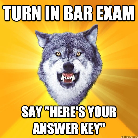 turn in bar exaM say 