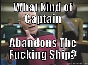 Picard Questions Your Actions - WHAT KIND OF CAPTAIN ABANDONS THE FUCKING SHIP? Annoyed Picard