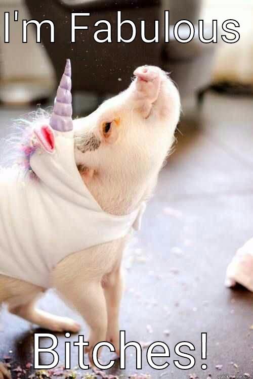I'M FABULOUS  BITCHES! Misc