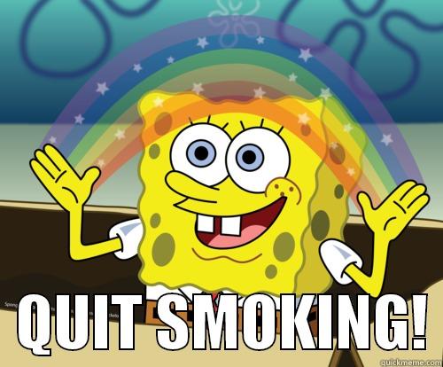    QUIT SMOKING! Spongebob rainbow