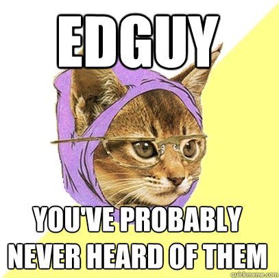 Edguy you've probably never heard of them  Hipster Kitty