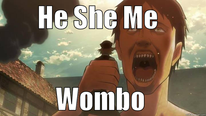 Wombology? The study of Wombo? - HE SHE ME  WOMBO Misc