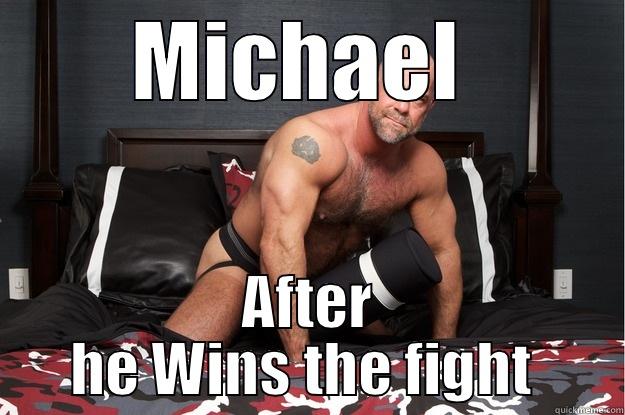 fuck  - MICHAEL  AFTER HE WINS THE FIGHT  Gorilla Man
