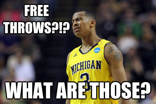 FRee throws?!? what are those?  