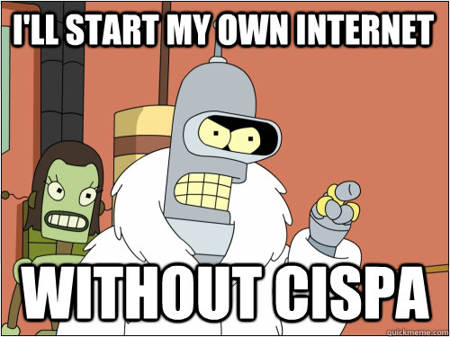 I'll start my own internet without CISPA - I'll start my own internet without CISPA  Blackjack Bender