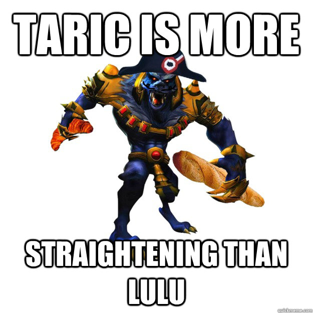 taric is more straightening than lulu  Crvor Warwich